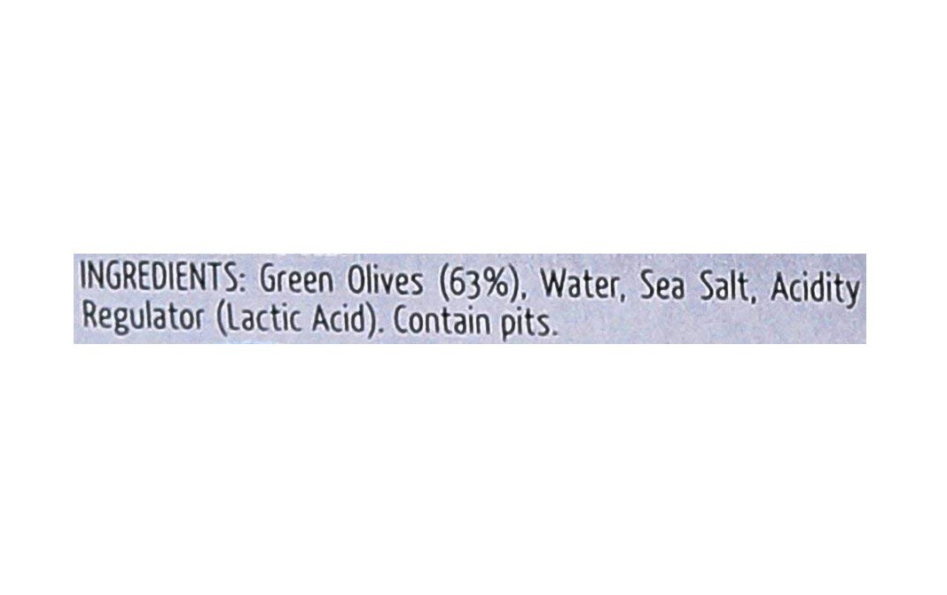 Fragata Spanish Olives Whole Green   Glass Jar  450 grams